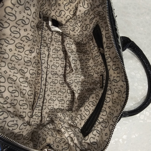 VGUC - Vintage Guess Handbag - JS style, Burgandy - Picture 12 of 16